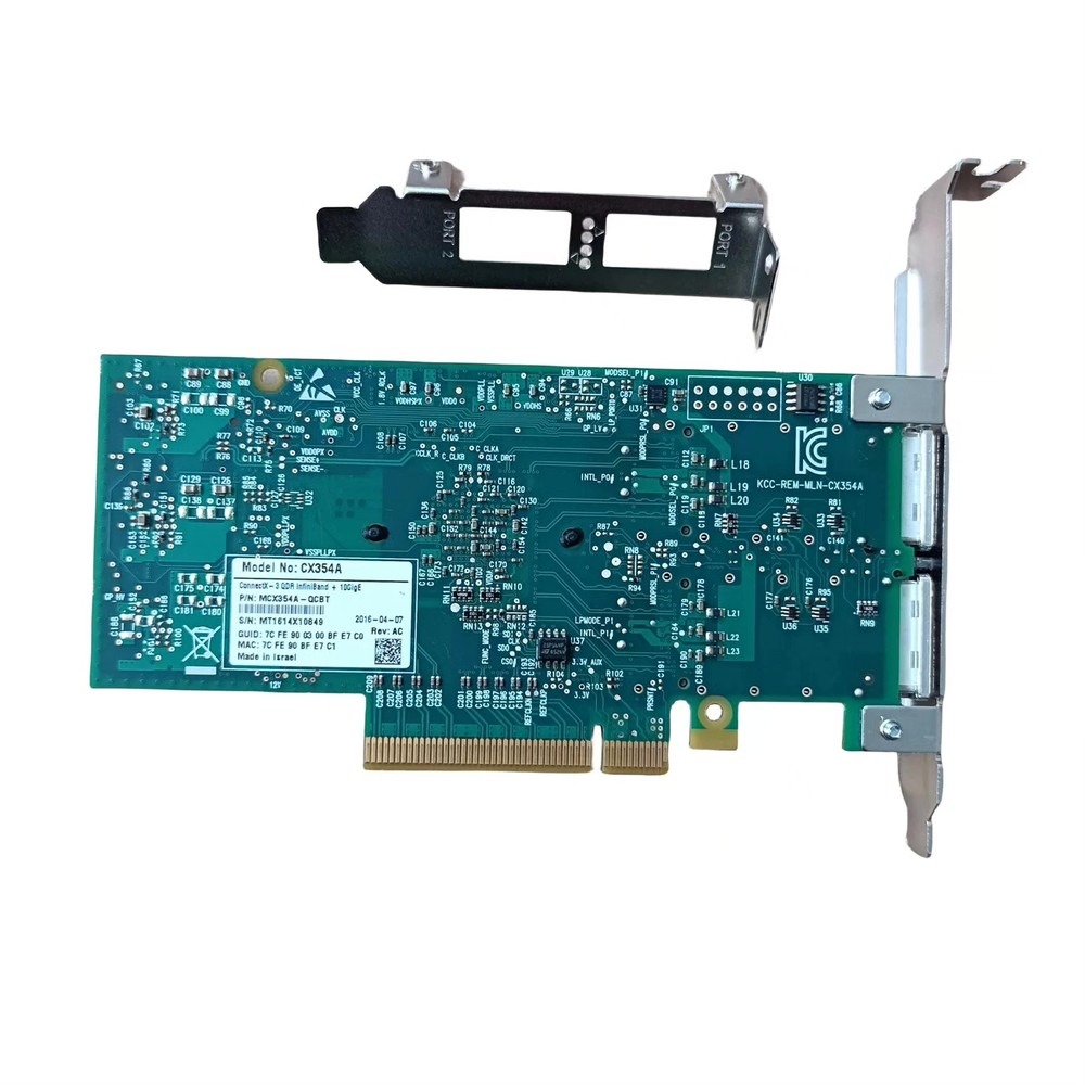 Placa de rede Mellanox MCX354A - 10Gb Sfp+ Pcie Network Card Dual Port avaliação e preço