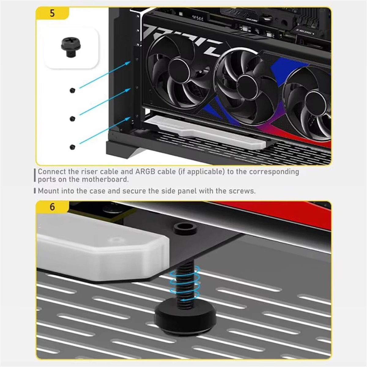 Suporte vertical para GPU com  - Pcie 4.0 X16 Riser Cable 90 Degree avaliação e preço